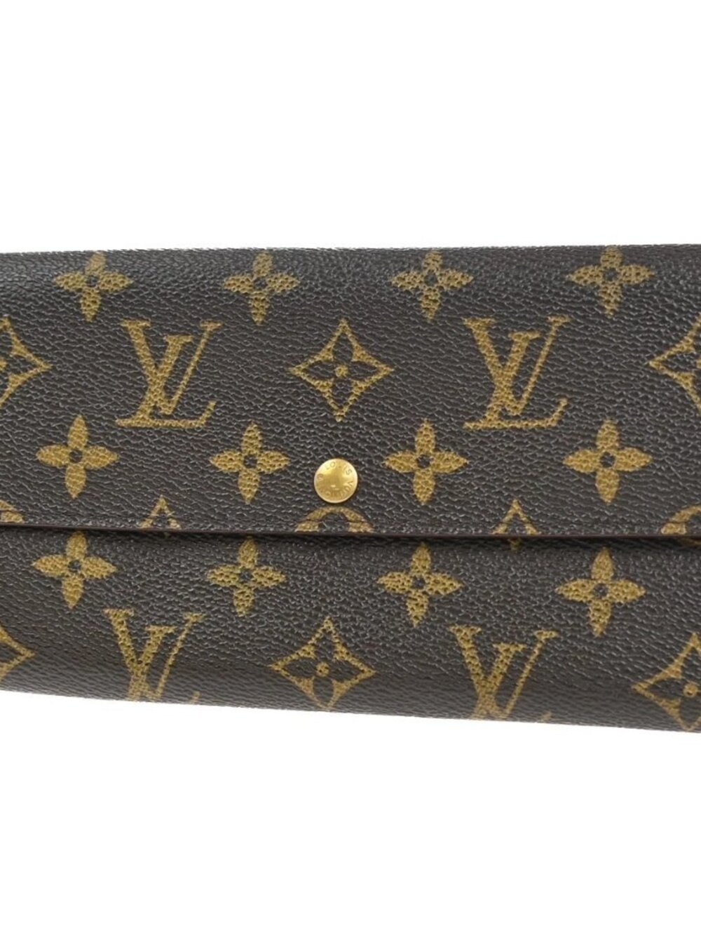 LOUIS VUITTON Porte Monnaie Credit Long Bifold Wallet Monogram BN M61725 09KC256